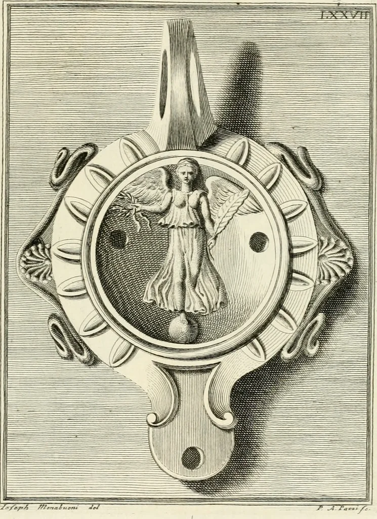 An illustration from Lucernae fictiles musei Passerii, 1739, leaf 180