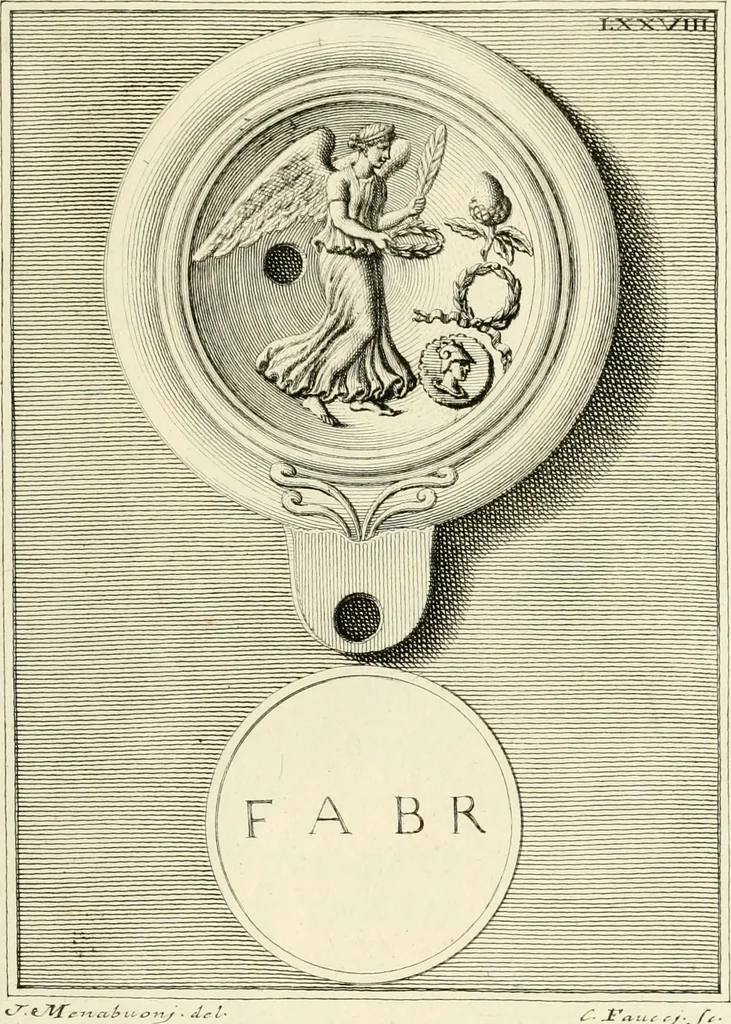 An illustration from Lucernae fictiles musei Passerii, 1739, leaf 182
