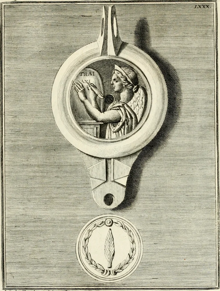 An illustration from Lucernae fictiles musei Passerii, 1739, leaf 186