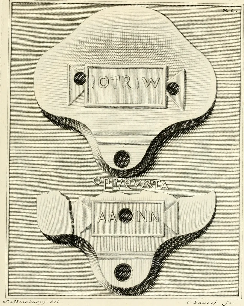 An illustration from Lucernae fictiles musei Passerii, 1739, leaf 206
