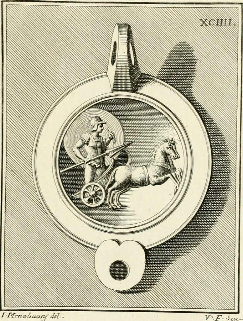 An illustration from Lucernae fictiles musei Passerii, 1739, leaf 214