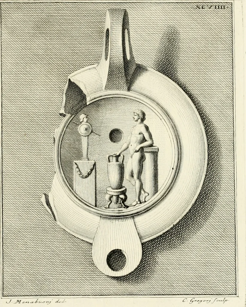An illustration from Lucernae fictiles musei Passerii, 1739, leaf 224