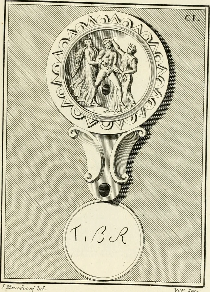 An illustration from Lucernae fictiles musei Passerii, 1739, leaf 228