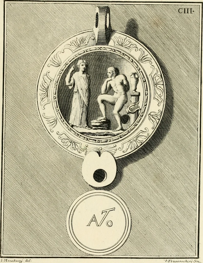 An illustration from Lucernae fictiles musei Passerii, 1739, leaf 232