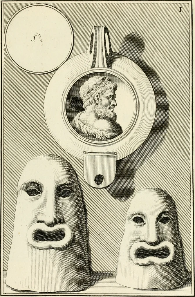 An illustration from Lucernae fictiles musei Passerii, 1739, leaf 28