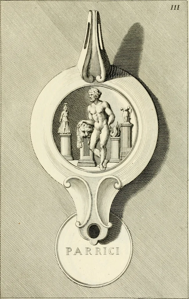 An illustration from Lucernae fictiles musei Passerii, 1739, leaf 32