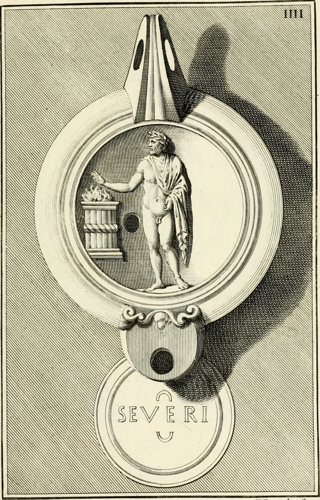 An illustration from Lucernae fictiles musei Passerii, 1739, leaf 34