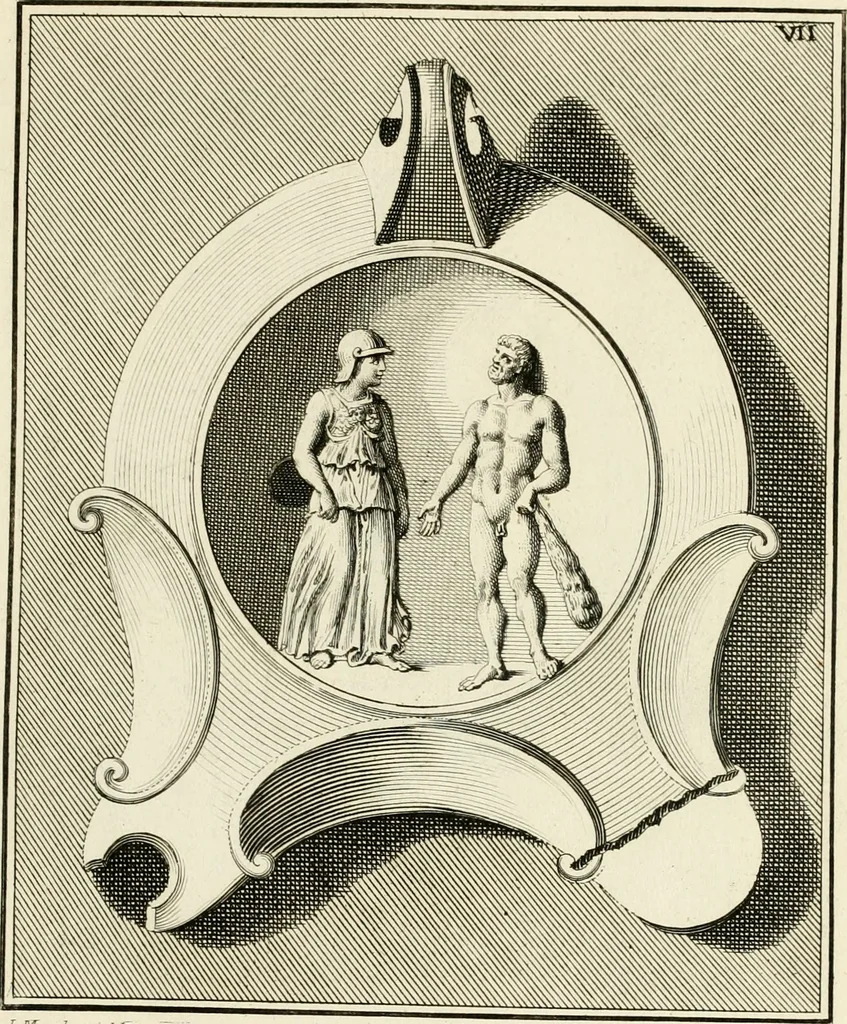 An illustration from Lucernae fictiles musei Passerii, 1739, leaf 40