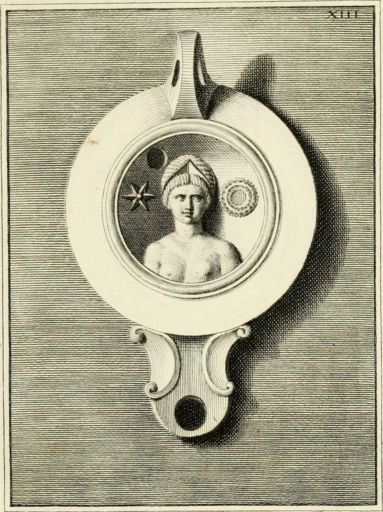 An illustration from Lucernae fictiles musei Passerii, 1739, leaf 52