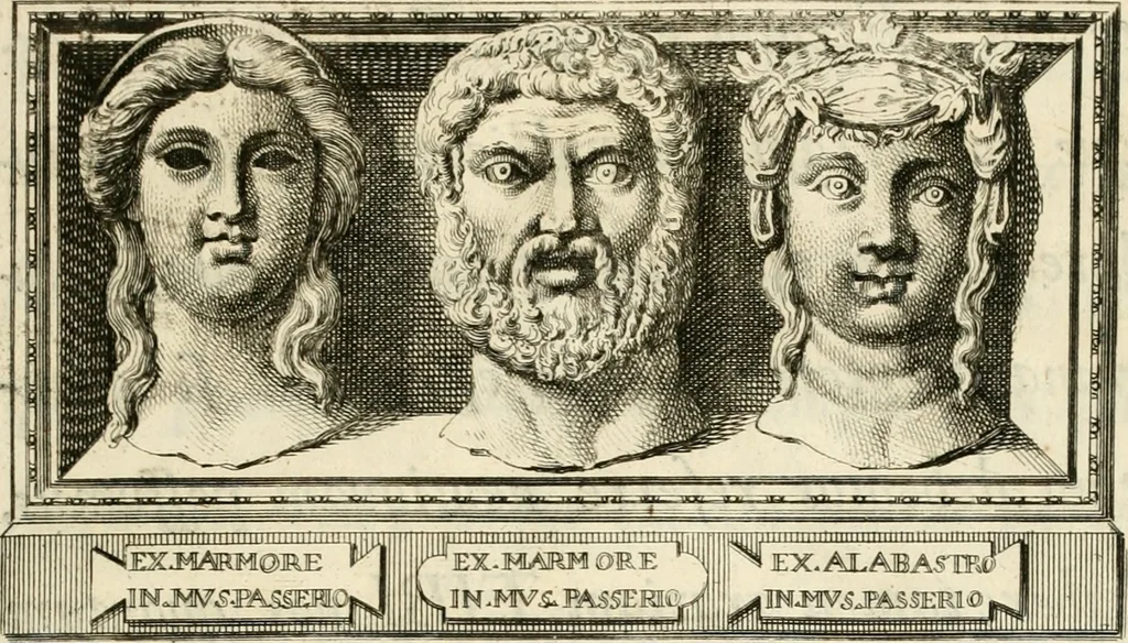 An illustration from Lucernae fictiles musei Passerii, 1739, leaf 6