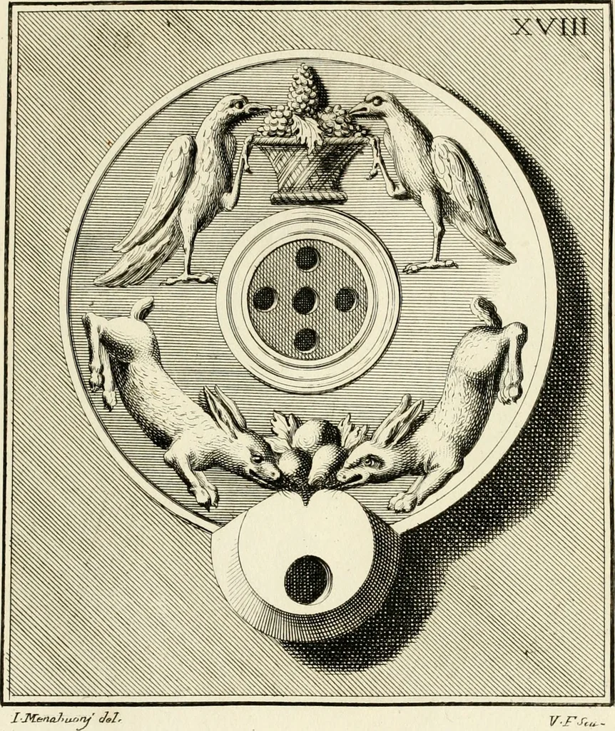 An illustration from Lucernae fictiles musei Passerii, 1739, leaf 62