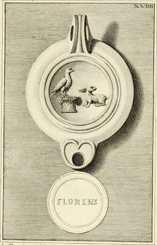 An illustration from Lucernae fictiles musei Passerii, 1739, leaf 64