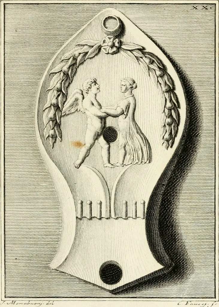 An illustration from Lucernae fictiles musei Passerii, 1739, leaf 66