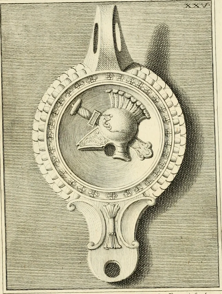 An illustration from Lucernae fictiles musei Passerii, 1739, leaf 76
