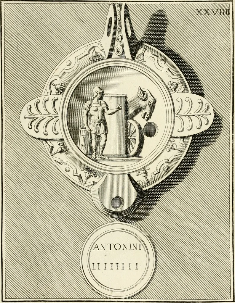 An illustration from Lucernae fictiles musei Passerii, 1739, leaf 84