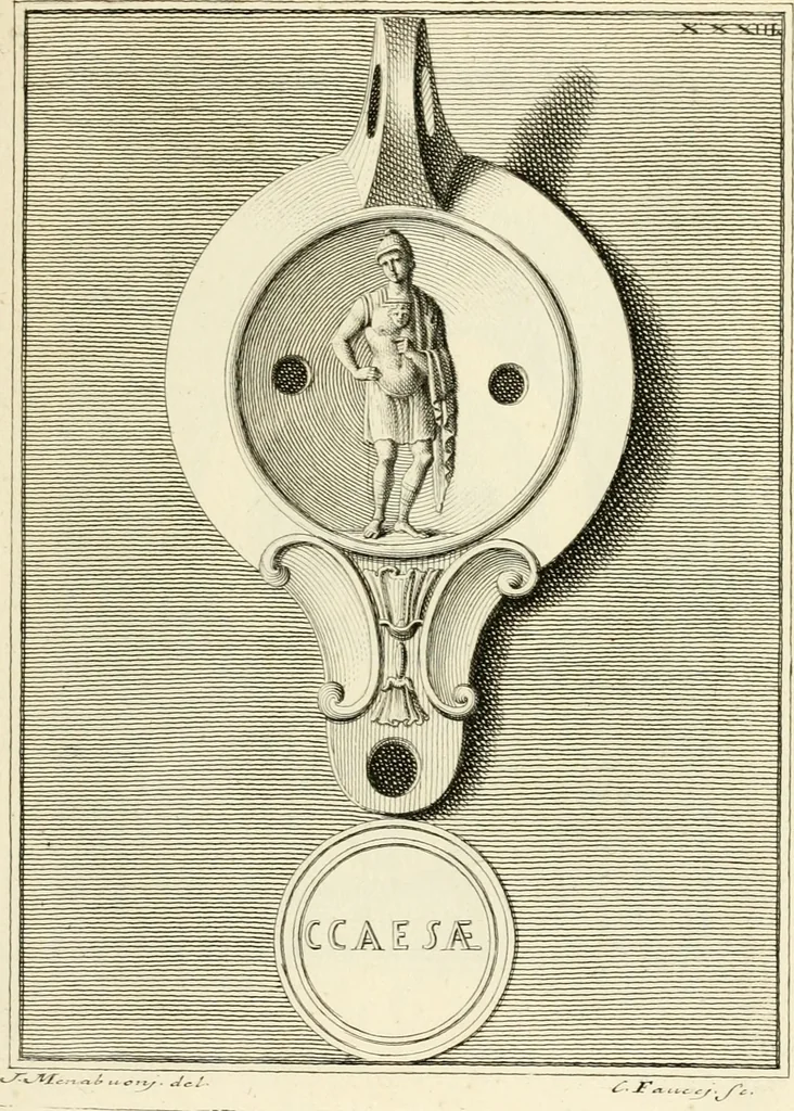 An illustration from Lucernae fictiles musei Passerii, 1739, leaf 92