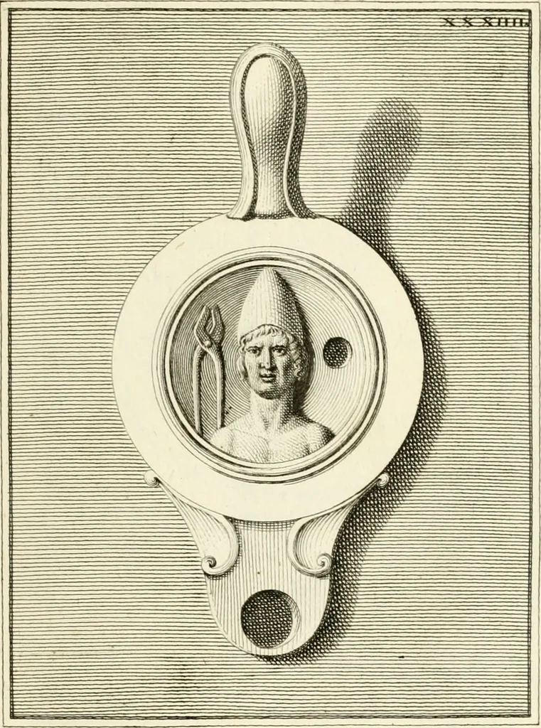 An illustration from Lucernae fictiles musei Passerii, 1739, leaf 94