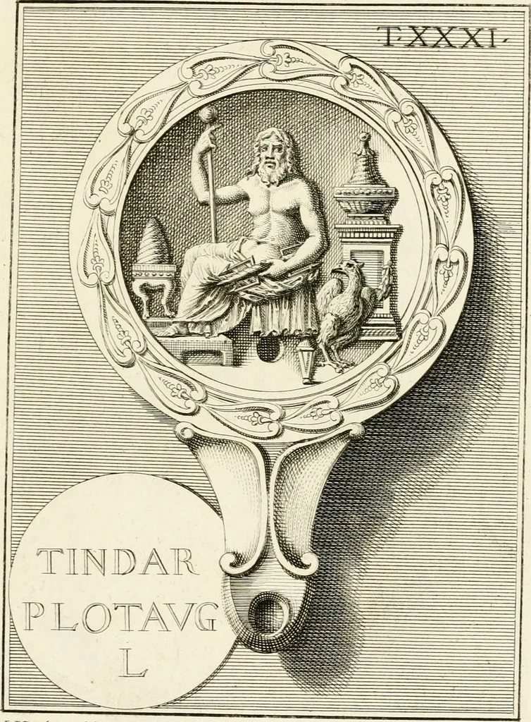 An illustration from Lucernae fictiles musei Passerii, 1739, leaf 110