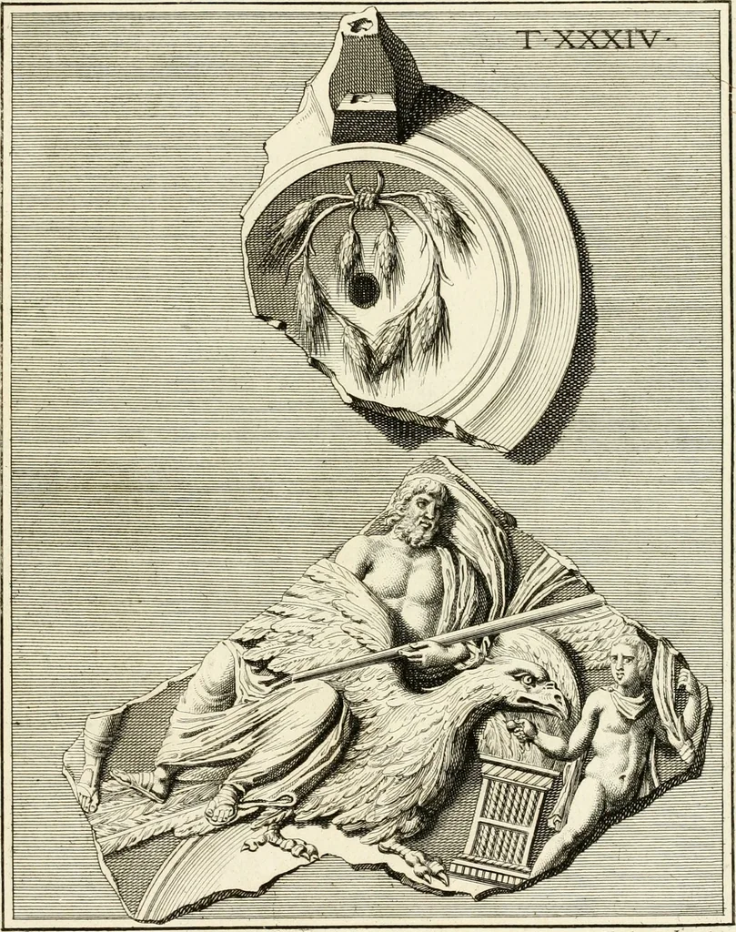 An illustration from Lucernae fictiles musei Passerii, 1739, leaf 116
