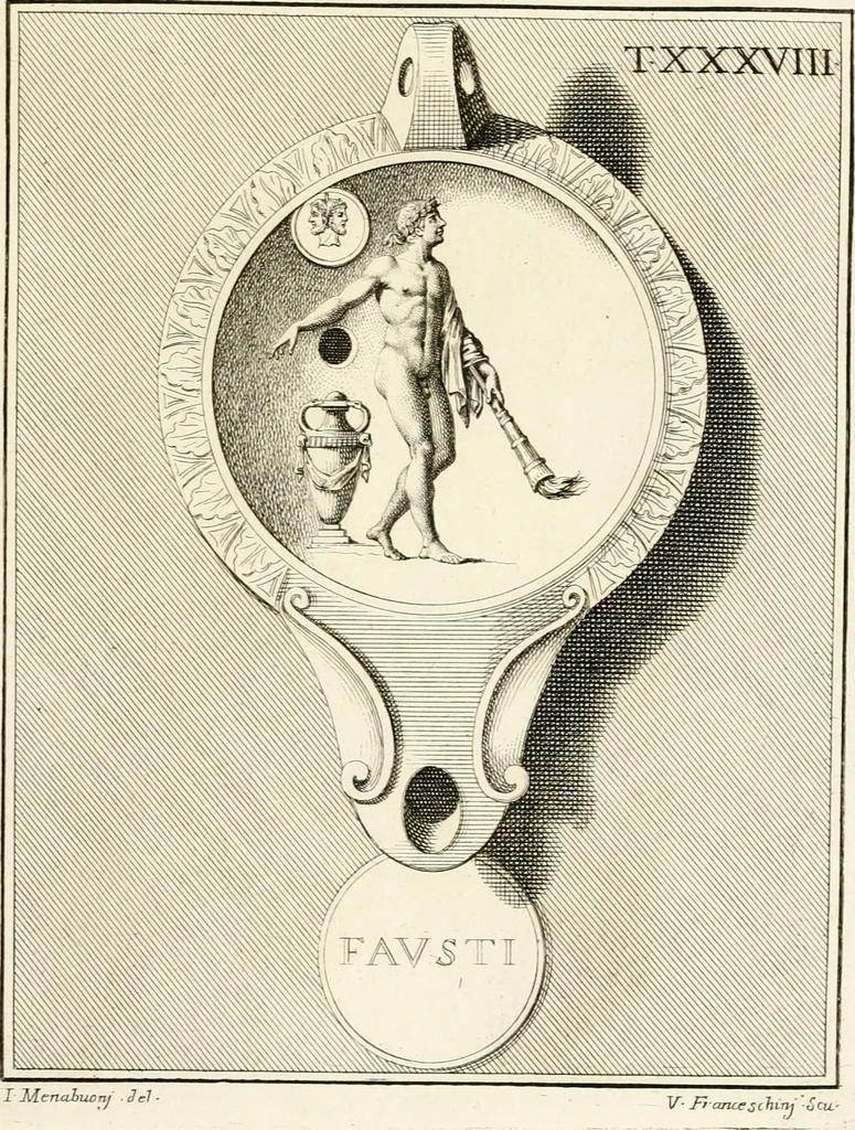 An illustration from Lucernae fictiles musei Passerii, 1739, leaf 124