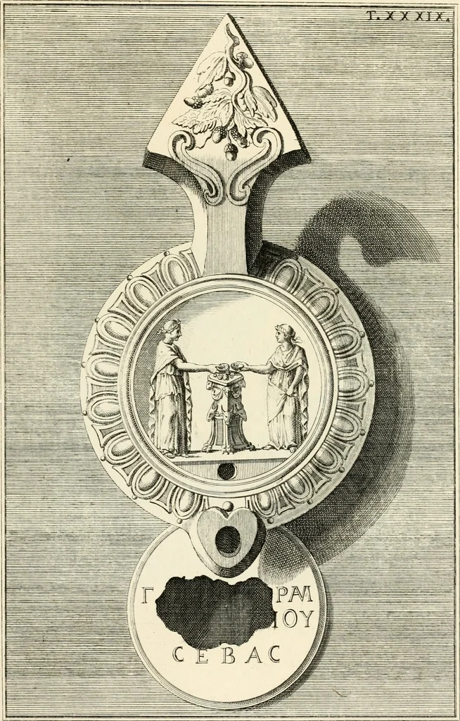 An illustration from Lucernae fictiles musei Passerii, 1739, leaf 126