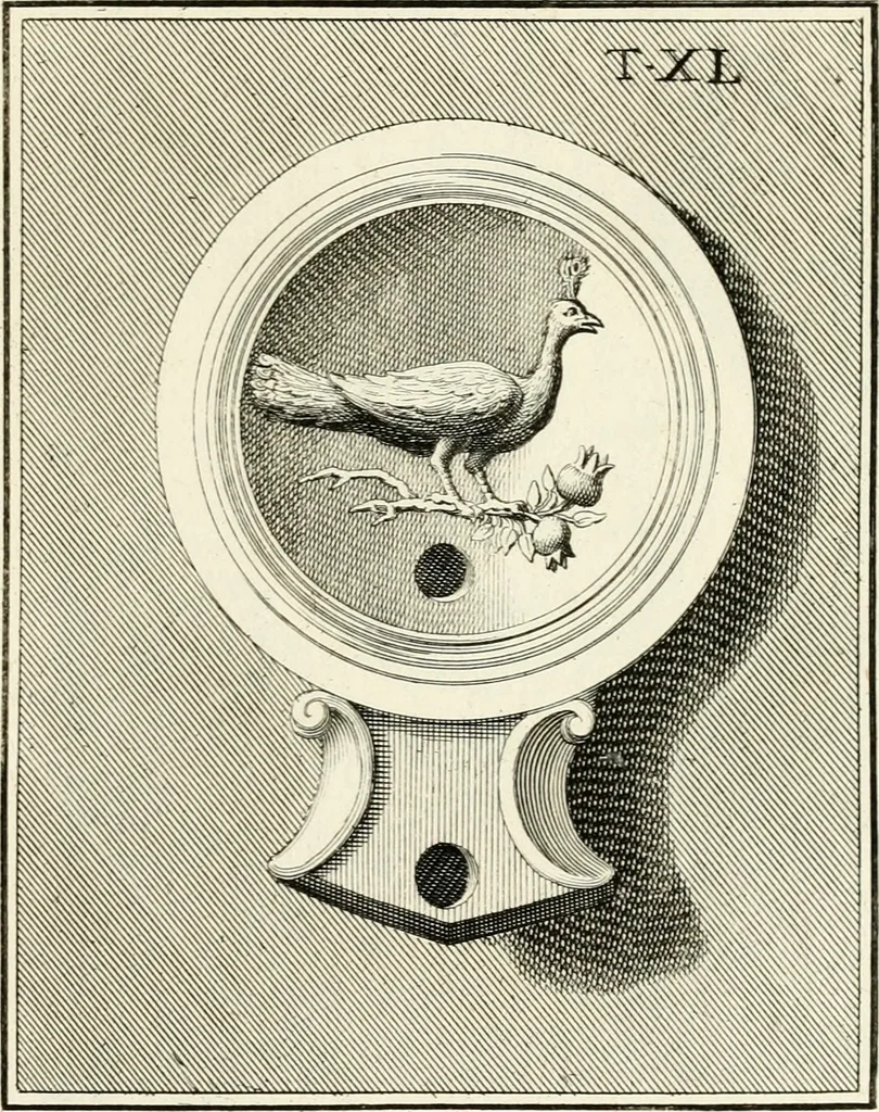 An illustration from Lucernae fictiles musei Passerii, 1739, leaf 128