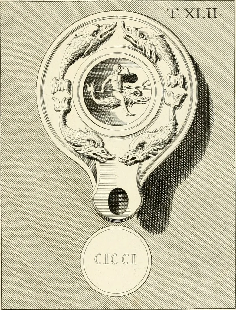 An illustration from Lucernae fictiles musei Passerii, 1739, leaf 132