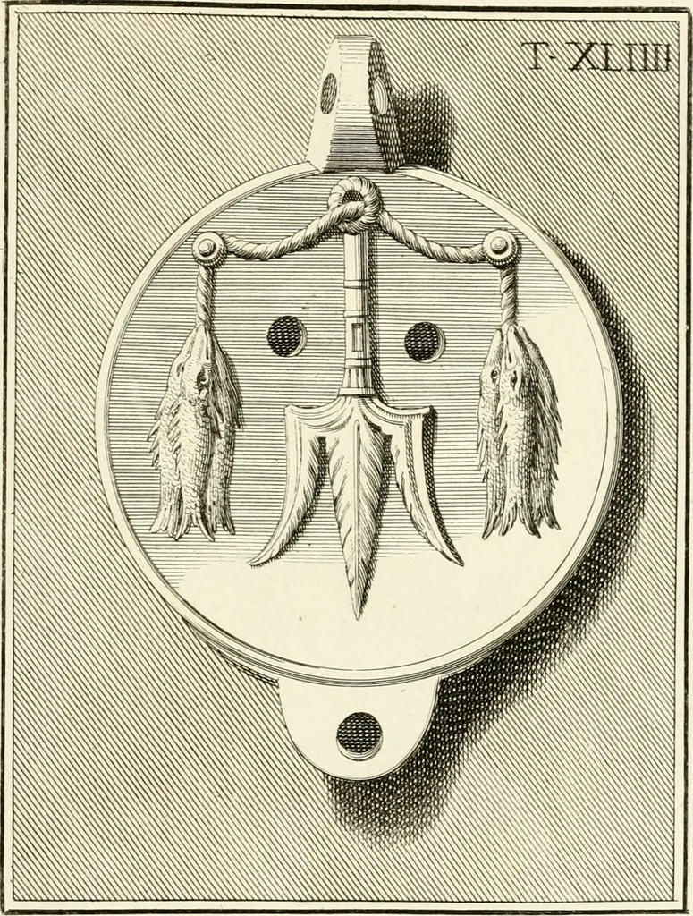 An illustration from Lucernae fictiles musei Passerii, 1739, leaf 136