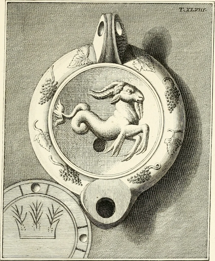 An illustration from Lucernae fictiles musei Passerii, 1739, leaf 144