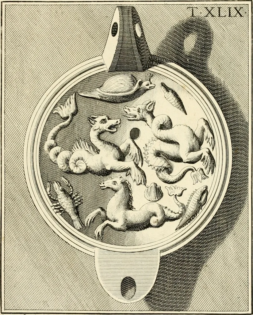 An illustration from Lucernae fictiles musei Passerii, 1739, leaf 146