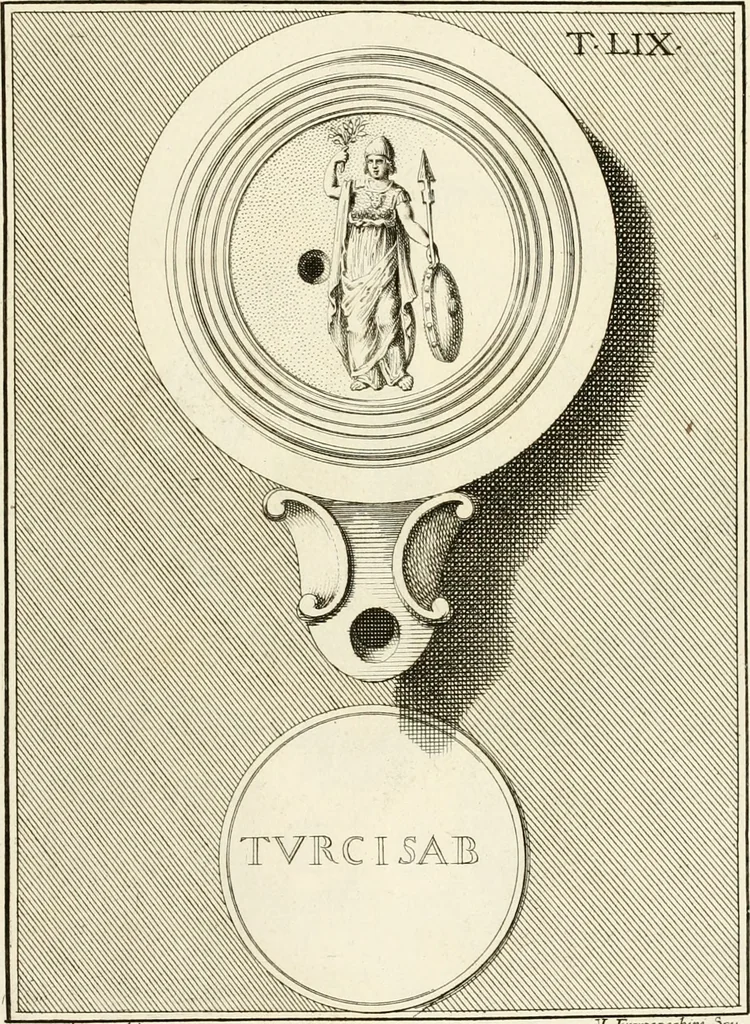 An illustration from Lucernae fictiles musei Passerii, 1739, leaf 166