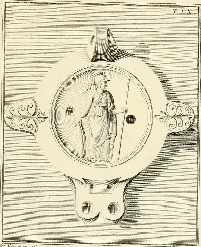 An illustration from Lucernae fictiles musei Passerii, 1739, leaf 168
