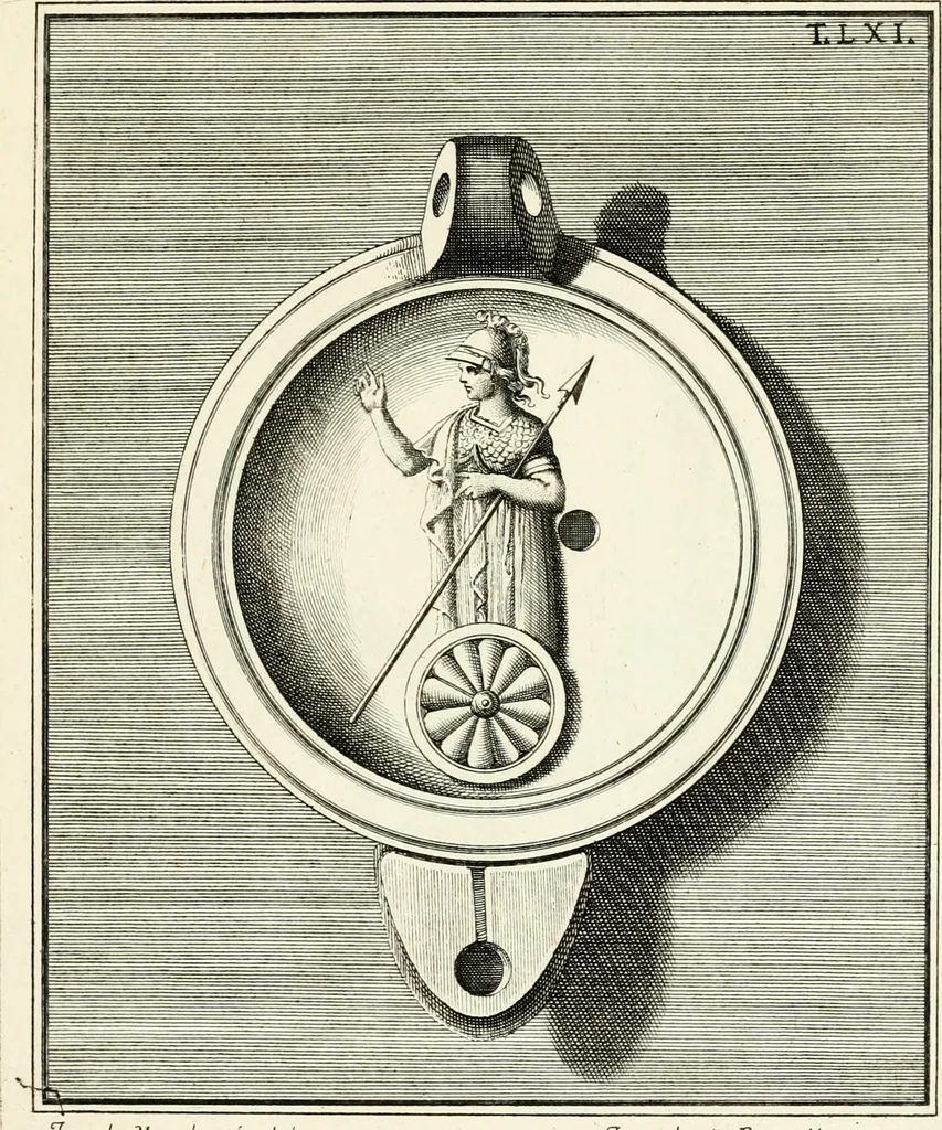 An illustration from Lucernae fictiles musei Passerii, 1739, leaf 170