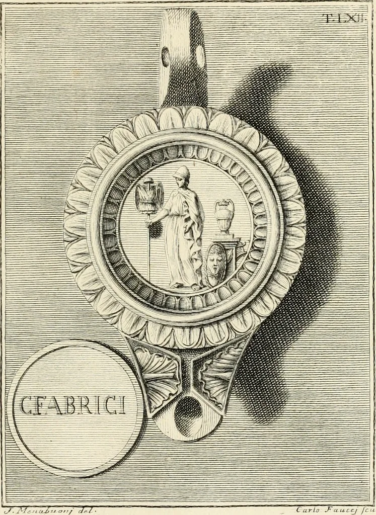 An illustration from Lucernae fictiles musei Passerii, 1739, leaf 172