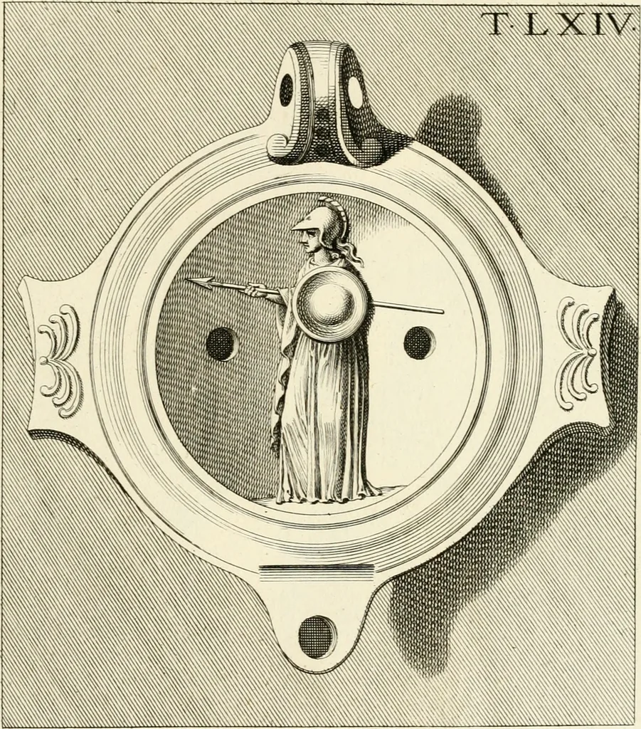 An illustration from Lucernae fictiles musei Passerii, 1739, leaf 176