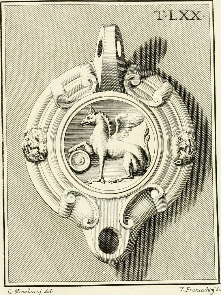 An illustration from Lucernae fictiles musei Passerii, 1739, leaf 188