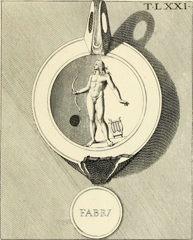 An illustration from Lucernae fictiles musei Passerii, 1739, leaf 190