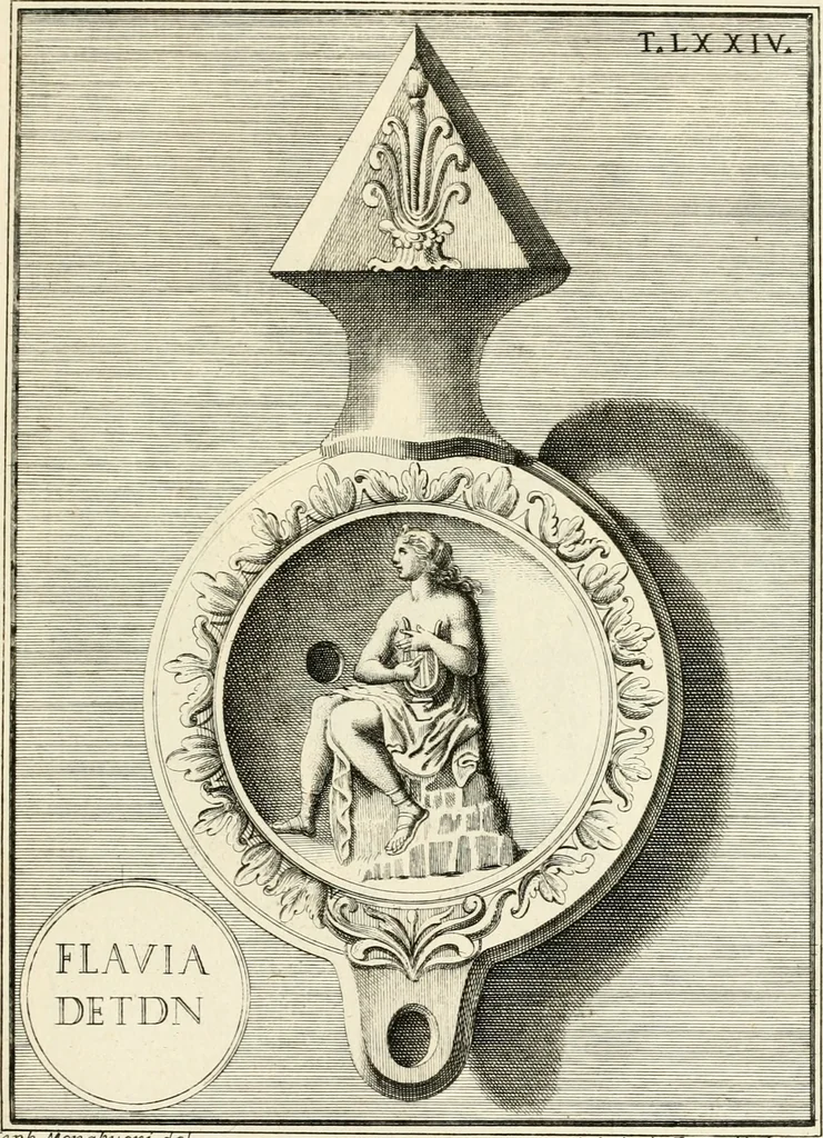 An illustration from Lucernae fictiles musei Passerii, 1739, leaf 196