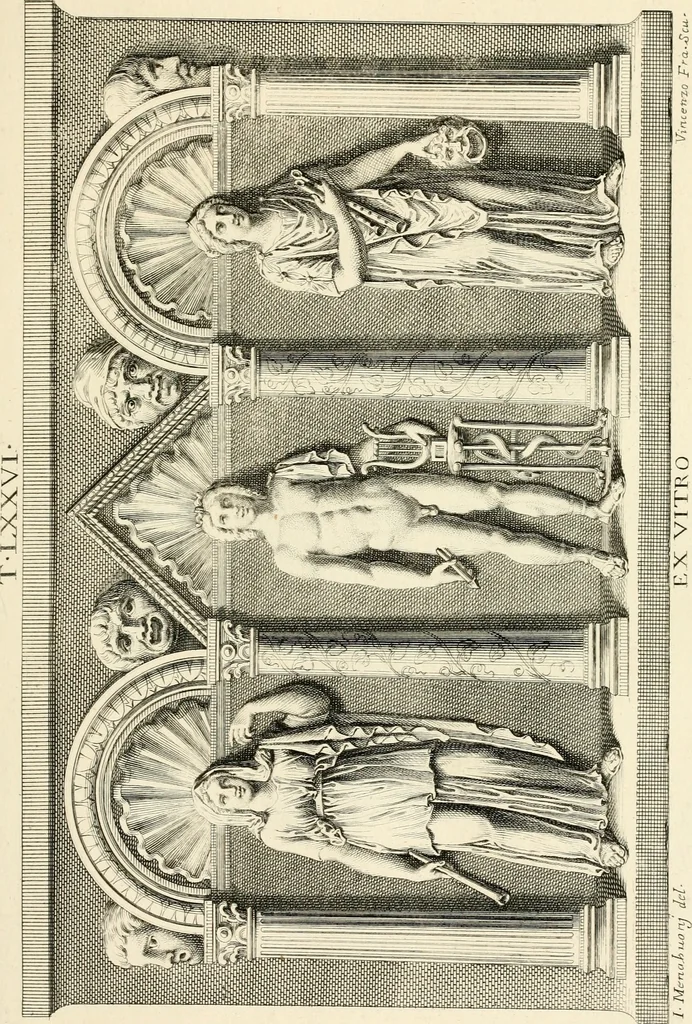 An illustration from Lucernae fictiles musei Passerii, 1739, leaf 200