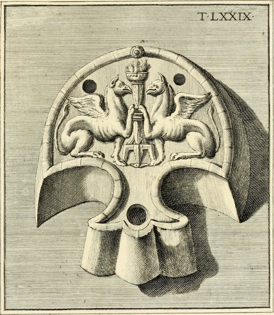 An illustration from Lucernae fictiles musei Passerii, 1739, leaf 206