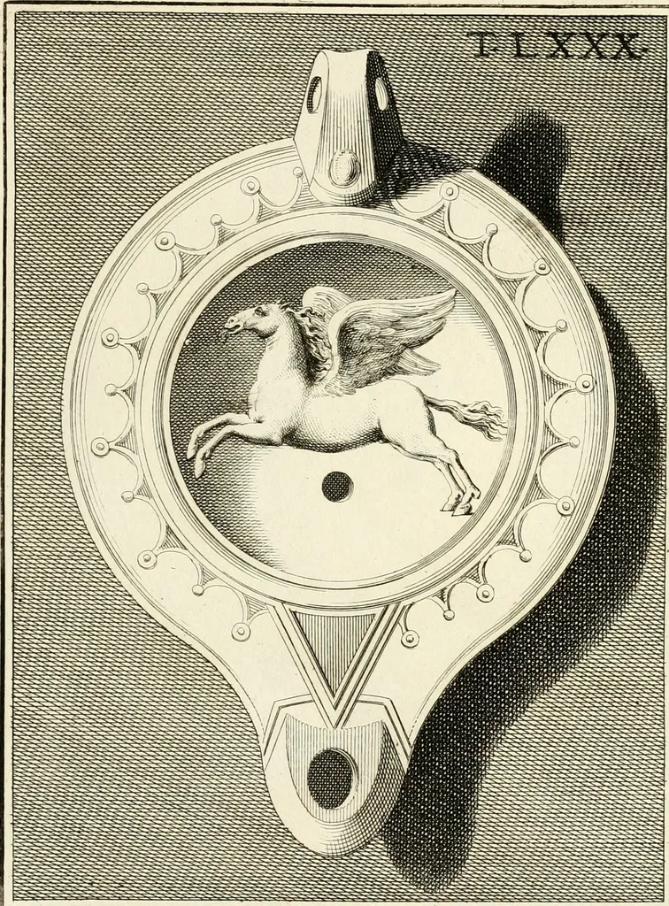 An illustration from Lucernae fictiles musei Passerii, 1739, leaf 208
