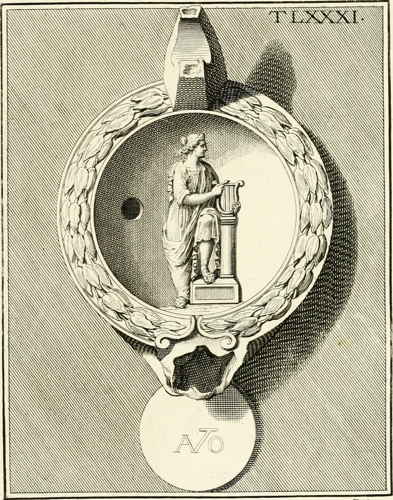 An illustration from Lucernae fictiles musei Passerii, 1739, leaf 210