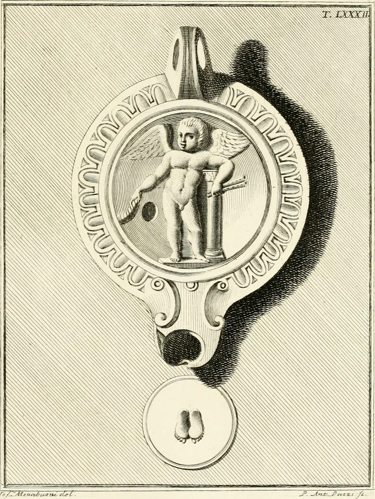 An illustration from Lucernae fictiles musei Passerii, 1739, leaf 212