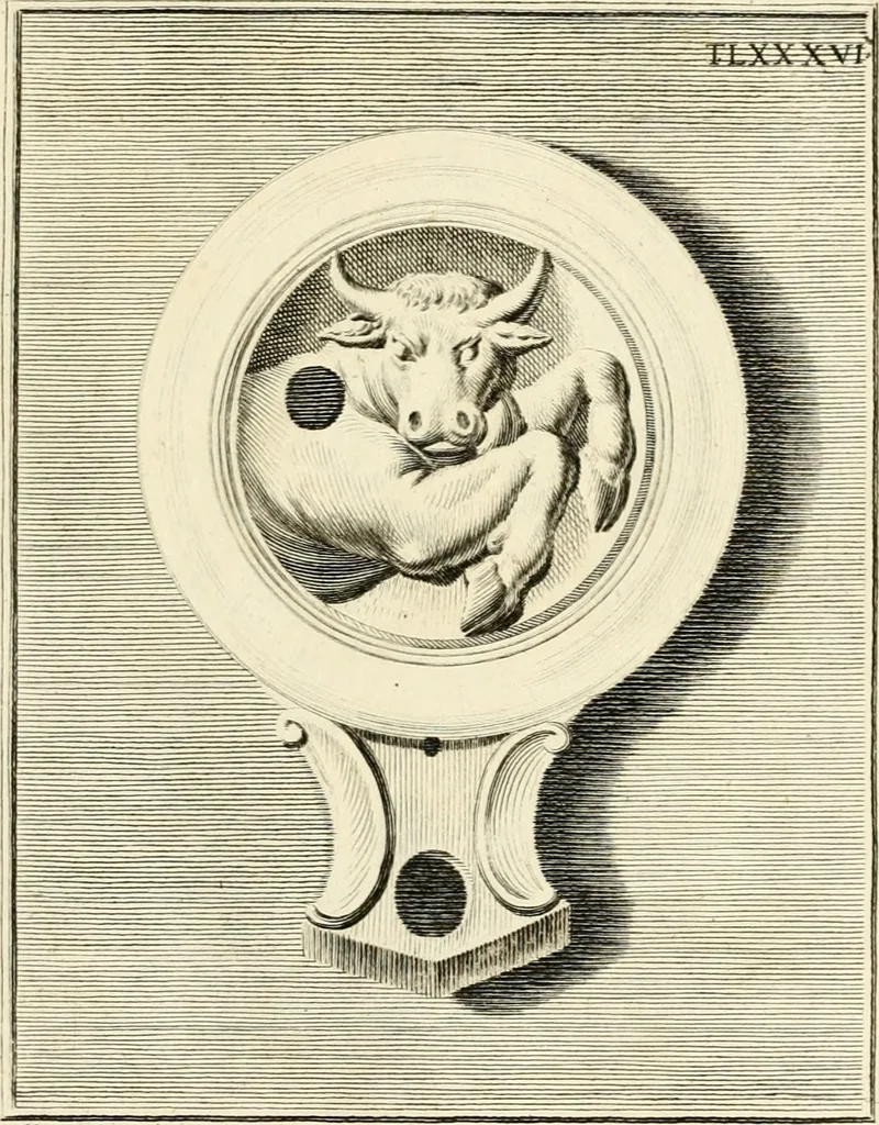 An illustration from Lucernae fictiles musei Passerii, 1739, leaf 220