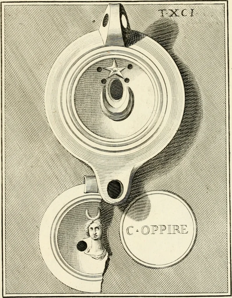 An illustration from Lucernae fictiles musei Passerii, 1739, leaf 230