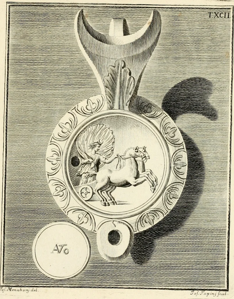 An illustration from Lucernae fictiles musei Passerii, 1739, leaf 232