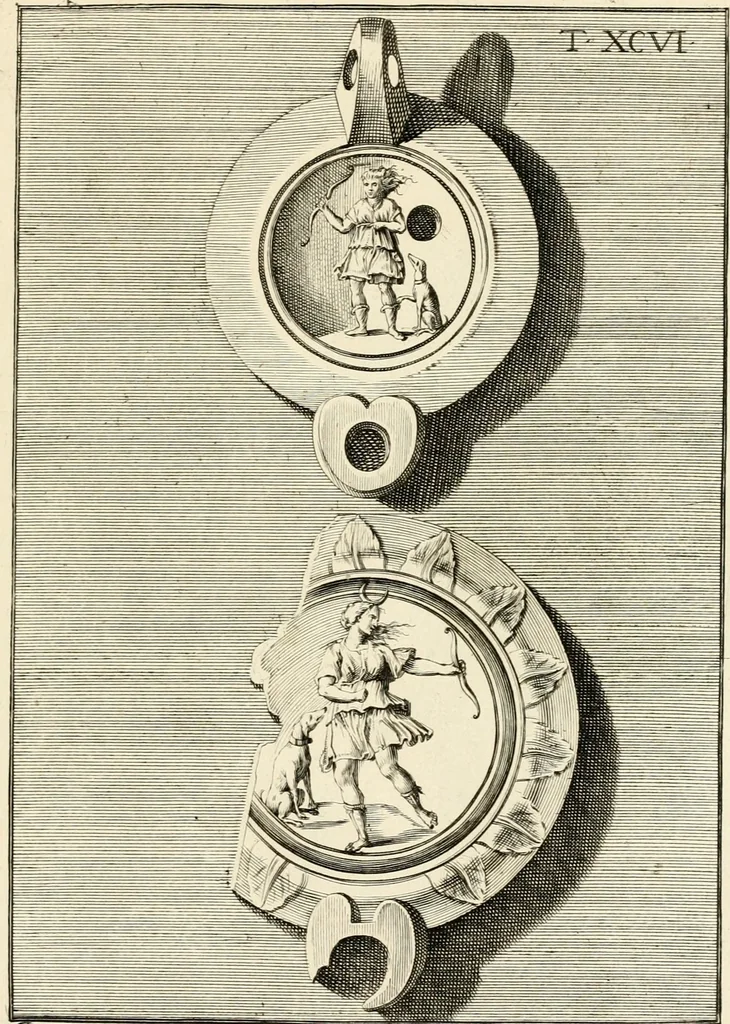 An illustration from Lucernae fictiles musei Passerii, 1739, leaf 240