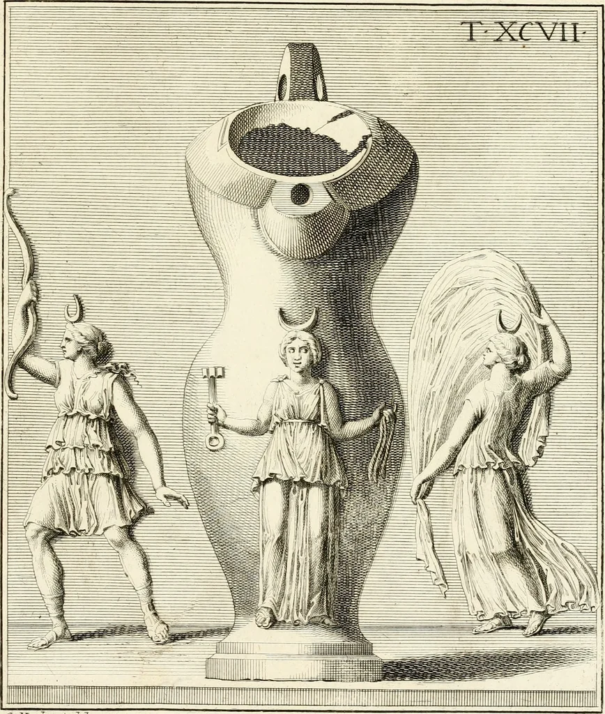 An illustration from Lucernae fictiles musei Passerii, 1739, leaf 242