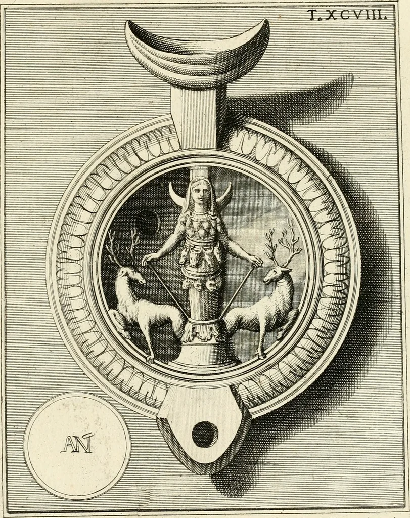 An illustration from Lucernae fictiles musei Passerii, 1739, leaf 244