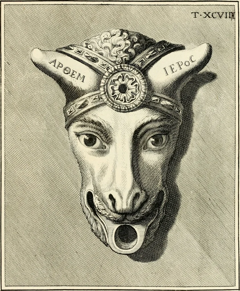 An illustration from Lucernae fictiles musei Passerii, 1739, leaf 246